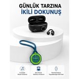 Şarj Kutulu Kablosuz Kulaklık ve Yeşil Askılı Analog Çanta Saati Avantajlı Ikili Set - diğer