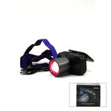 Şarjlı 30W Kafa Lambası Fener 1 Led Usb - Type-C Kademe Işık Ayarı - Flaşör (5067)