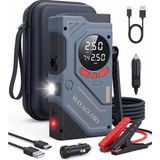 Şarjlı 4'ü 1 Arada Akü Takviye Cihazı (Jump Starter) ve Taşınabilir Hava Kompresörü - Type- - Genel - Çok Renkli