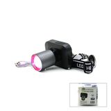 ŞARJLI 50W KAFA LAMBASI FENER 1 LED USB - TYPE-C DİJİTAL KADEME IŞIK AYARI - FLAŞÖR (5250)