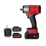 Şarjlı Çift Akülü Darbeli Somun Sıkma 1/2 Sökme Tabanca 680 Nm Tork Teker Bijon Söküm 18 Volt