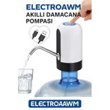 Şarjlı Damacana Pompası Usb Şarjlı, Otomatik Su Pompası