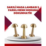 Şarjlı Dimmerli Led Masa Lambası – 48 Saat Aydınlatma