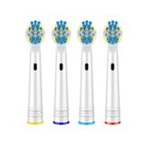 Şarjlı Diş Fırçası Oral-b Uyumlu Floss Action 4 Lü Dış Fırçası Yedek Başlığı