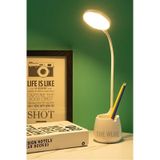 Şarjlı Dokunmatik 24 Led Masa Lambası Çalışma Okuma Işığı Dimmer Diğer