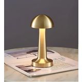 Şarjlı Dokunmatik Led Masa Lambası - Gold Rengi