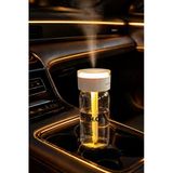 Şarjlı Hava Nemlendirici Araç İçi Ambiyanslı H2o Mini Buhar Makinesi Led Işıklı Humidifier Nem Cihazı