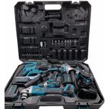 Şarjlı Hilti/Somun Sökme/Avuç Taşlama/Matkap/Testere Haktaş Hkt929 5 Li Set