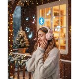 Şarjlı Kablosuz Tavşan Tasarımlı Bluetooth Kulaklık Tf Kart Girişli - --