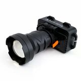 Şarjlı Kafa Lambası Zoomlu 20W Güçlü Led Işık Ayarlanabilir Odak Kamp Kafa Feneri