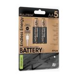 Şarjlı Kalın Kalem Pil AA Şarj Edilebilir Pil 1.5V 2800mWh Lityum-İon Kalın Pil AA 5 Type-C Şarjlı (AA, Her Paket, 2)