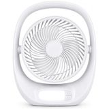 Şarjlı Led Işıklı Vantilatör, Ultra Güçlü Fırçasız Motorlu Taşınabilir Soğutucu Fan, 3 Kademeli Sessiz Portatif, 1800 mAh Şarjlı Masaüstü Fan, Ev Ofis Balkon Bahçe Kamp İçin Taşınabilir Vantilatör