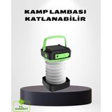 Şarjlı LED Lamba – Dokunmatik Sensörlü, 3 Kademeli Parlaklık - 1 - Ahşap