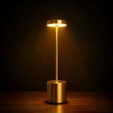 Şarjlı Led Masa Lambası – 3 Işık Sıcaklığı Ve Parlaklık Ayarı, Dokunmatik Kontrol, Yüksekliği 34.5 Cm, Alt Tabanı 8 Cm – Şık Ve Modern Tasarım, Kullanım Kolaylığı | Ymn-8 [Enerji Sınıfı A]
