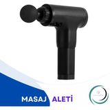 Şarjlı Masaj Aleti Yüksek Kalite 4 Başlıklı Masaj Tabancası Profesyonel Tüm Beden Masaj Aleti - Standart