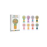 Şarjlı Mini El Fanı, 3 Kademeli Taşınabilir Vantilatör, Sevimli Figürlü, USB Güç Kaynağı, Sessiz ve Hafif, Çok Renkli, Cep Tipi Soğutucu