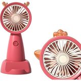 Şarjlı Mini Fan Taşınabilir Vantilatör Mini El Fanı Askılı Vantilatör Güçlü Taşınabilir ve Stantlı Fan Masaüstü 24903 Asorti Renk