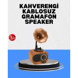 Şarjlı Mini Retro Radyo Bluetooth Hoparlör Çoklu Bağlantı Seçenekli