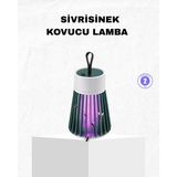 Şarjlı Mor Işıklı Sivrisinek Öldürücü Lamba – Sessiz ve Kimyasal Içermez Midastech