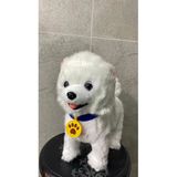 Şarjlı Müzikli Yürüyen Havlayan Yalayan Kuyruk Başını Sallayan Ses Kaydını Tekrarlayan Peluş Köpek