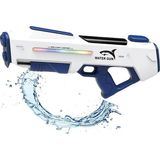 Şarjlı Otomatik Su Tabancası 500 ml | LED Işıklı | 10 Metre Menzil | Su Vakumlu Oyuncak Su Tab