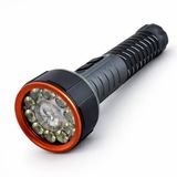 Şarjlı Pil Göstergeli Mıknatıslı El Feneri 3000 Lümen 7 Mod Usb Şarjlı Led Kamp Araç Tamir Feneri