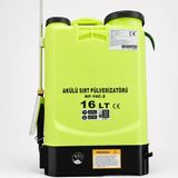 Şarjlı Sırt Tipi İlaçlama Pompası 16 Lt Elektrikli Ağaç Dal Bağ Bahçe Bitki Pülverizatör Kf16c2