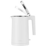 Şarjlı Su Isıtıcı, Beyaz, 1,7 Litre, 1800W, Hızlı ve Pratik Kullanım - Ahşap - Beyaz