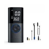Şarjlı Taşınabilir Powerbank Lastik Hava Şişirme Cihazı 150 Psı Araba Top Bisiklet Şambrel Kompresör