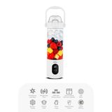 ŞARJLI TAŞINABİLİR SMOOTHİE BLENDER 700MLBUZ KIRMA - ÇELİK BIÇAK MANYETİK ŞARJ 150W 4500mAh SHB-7504 (5250)