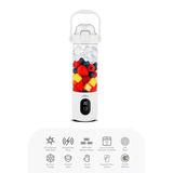 Şarjlı Taşınabilir Smoothie Blender 700Mlbuz Kırma - Çelik Bıçak Manyetik Şarj 150W 4500Mah Shb-7504 Go53/00227