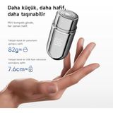 Şarjlı Taşınabilir Unisex Mini Sakal ve Yanak Tıraş Makinesi - Option-1