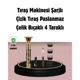Şarjlı Titanyum Bıçaklı Saç Kesme Makinesi Mir71427830