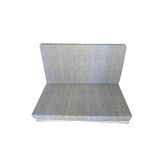 Sark Kosesi Minderi Buyuk Olcu Katlanir Sunger Yatak 120X195x8 Cm-Grı-Cift Kisilik Yatak
