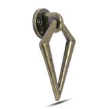 Sarkaç Dolap Çekmece Kulpu Kulbu Metal Halka Kulp Antik Sarı