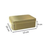 Sarkap 24'lü 100x130x60 mm Metal Dikdörtgen 200 - 250 Gr Kutu Gold
