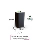 Sarkap 3 L 400'lü Zeytinyağı Tenekesi