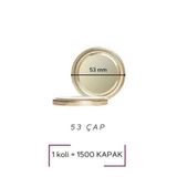 Sarkap 53 mm 1700'li Kavanoz Kapağı
