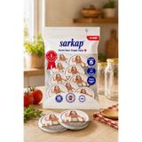 Sarkap 82 mm Aşçı Kadın Hijyenik Paketli 10 Adet Kavanoz Kapağı