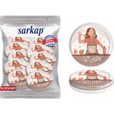 Sarkap Hijyenik Paketli 10 Adet Kavanoz Kapağı – Aşçı Kadın - 82MM
