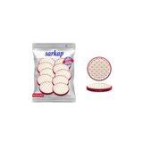 Sarkap Hijyenik Paketli 10 adet Kavanoz Kapağı – Kırmızı Kalp Krem – 82 mm