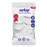 Sarkap Hijyenik Paketli 20 Adet Kavanoz Kapağı 82 mm - Beyaz