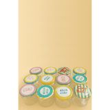 Sarkap Home 12'li 300 ml Dolce Vita Kavanoz Seti - Shrinkli