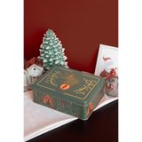 Sarkap Home 2,5 Litre Elephant Circus Metal Saklama Kutusu - 217x165x70mm