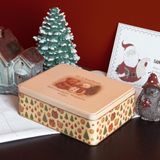 Sarkap Home Kış Serisi Dekoratif Metal Saklama Kutusu SnowyFriends