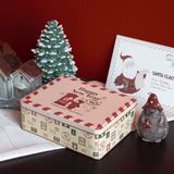 Sarkap Home Kış Serisi Dekoratif Metal Saklama Kutusu WishMailBox