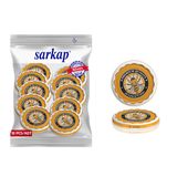 Sarkap Kavanoz Kapağı, 82mm, Hava Geçirmez, Sızdırmaz, Konserve için Uygun, 10'lu Paket (Arı)