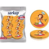 Sarkap Kavanoz Kapağı, 82MM, Hava Geçirmez, Sızdırmaz, Konserve Için Uygun, 10'lu Paket (Aşç - Çok Renkli