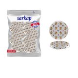Sarkap Kavanoz Kapağı, 82mm, Hava Geçirmez, Sızdırmaz, Konserve için Uygun, 10'lu Paket (BeyazCookie)