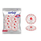 Sarkap Kavanoz Kapağı, 82mm, Hava Geçirmez, Sızdırmaz, Konserve için Uygun, 10'lu Paket (Çilek)
